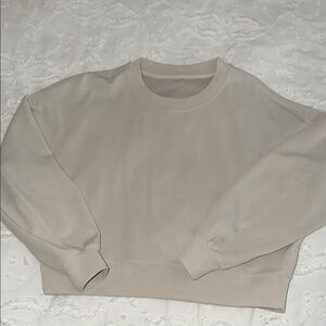 Lululemon Softstreme Cropped Crewneck Sweatshirt